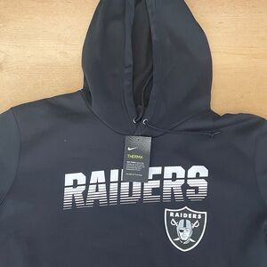 Nike Black Raiders Therma Hoodie